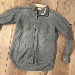 Madewell Denim Button Up Size Small